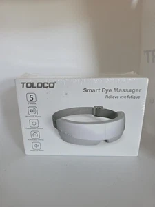 TOLOCO Smart Eye Massager – 5 Modes, Bluetooth Music, One Button Control – New - Picture 1 of 3