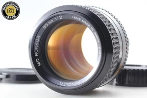 [Near MINT] Minolta MD Rokkor 85mm f/2 Portrait MF Lens for MC MD From JAPAN - Picture 1 of 8