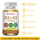 MENXI Vitamin K2 D3 10,000iU Capsules Bones & Joint Support,Boost Immune 120 pcs