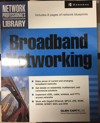 Book = Network Library Broadband Networking WDM DWDM SONET by Glen Carty - Image 1 of 4