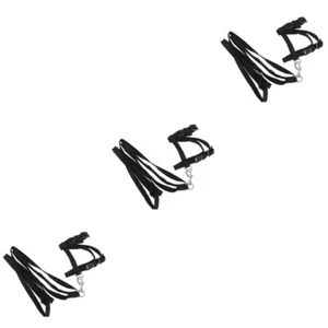 3 stücke Pet Katze Kabelbaum Traktion Seil Katze Nylon Kragen Leine Haustier - Bild 1 von 12