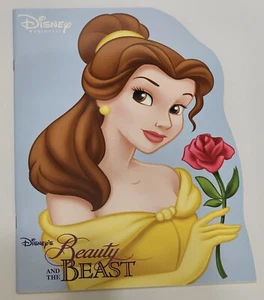 Seltenes OOP Disney Die Schöne und das Biest gestanztes Malbuch in Form - Bild 1 von 1