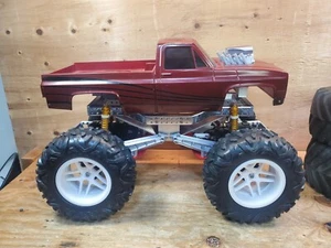 3d Printed 1:10 RC Car WHEELS / TIRES 12mm Hex Monster Truck Mud Tires - Picture 1 of 8