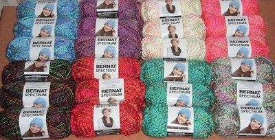 Lot of 3 Skeins Bernat Spectrum Yarn, 4 oz/ 68 yd each, *You Choose Color* - Image 1 of 3