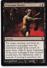 Gruesome Encore *PLAYSET* Magic MtG x4 Mirrodin Besieged SP