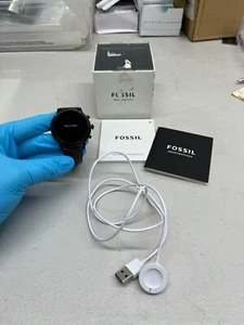 Fossil Gen 5 Carlyle Touchscreen Smartwatch Brown Wristband FTW4026 - USED GOOD - Picture 1 of 7