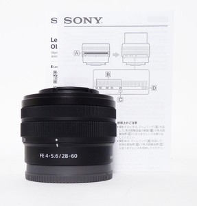Sony FE 28-60mm f4/5.6 Lens - New White Box