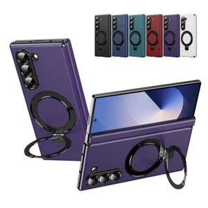 Für Samsung Z Fold 6/5/4 Luxus Magnetische unsichtbare Stand stoßfest Fall - Bild 1 von 24