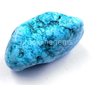 Piedra preciosa suelta certificada áspera sin cortar turquesa azul natural de 100 quilates 5ARY - Imagen 1 de 6