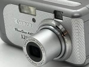 Canon Powershot A410 3.2MP Digital Camera Compact with 3.2x Optical Zoom Silver - Picture 1 of 13