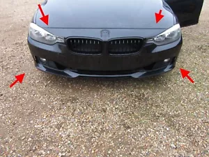 PARAURTI ANTERIORE COMPLETO BMW M SPORT F30 3 SERIE USA SPEC NERO ORIGINALE ORIGINALE ORIGINALE ORIGINALE ORIGINALE ORIGINALE ORIGINALE ORIGINALE - Foto 1 di 23