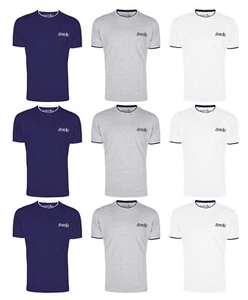2-3 PK Mens Premium Cotton T-Shirt Round Neck Plain Soft Casual Tee Shirts S-2XL - Picture 1 of 19