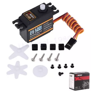 EMAX ES3001 Standard 43g Servo For RC Helicopter Boat Car Robot Airplane - Imagen 1 de 6