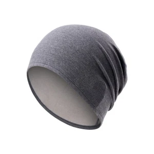 Skull Cap for Men Women Thin Fleece Beanie Cap Helmet Liner Sleep Hats Windproof - Picture 1 of 33