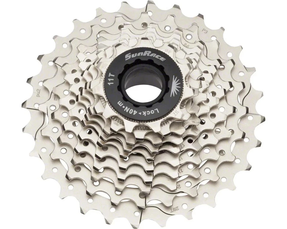 SunRace RS3 11 Speed Road Bike Cassette 11-28T Shimano HG SRAM Trainer Cycling - Image 1 of 1