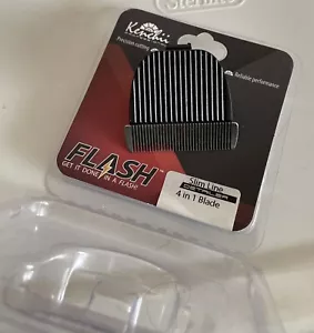 1NIB Kenchii Grooming & Beauty - Flash Clipper Blades SLIM LINE 4in1 Detailer - Picture 1 of 4