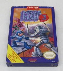 NES MegaMan 3 Mega Man 3 Nintendo Entertainment System CIB NICE w/ INSERTS - Picture 1 of 15