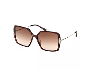 TOM FORD Sonnenbrillen FT1039 JOANNA 52F Havana dunkel Braun Damen - Bild 1 von 4