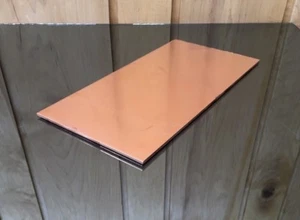1/8" KUPFERBLECH PLATTE NEU 6"x12" 0,125 DICK * KUNDENSPEZIFISCHE GRÖSSEN VERFÜGBAR* - Bild 1 von 4