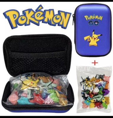 ✅ Pokemon Figuren Mit Box 24 Stück Kinder Geschenk Pikachu ✅ - Bild 1 von 4