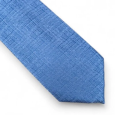 Corbata Alfani Para Hombre Sólida Delgada Corbata Moderna Delgada 2 3/4" Azul Claro $55 Foto 1 de 4