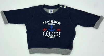 De Mar Original Bebé Jersey De Petit Bateau Talla 6M 67 - Imagen 1 de 2
