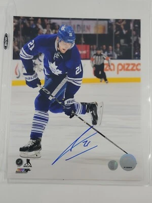 Foto autografada 8x10 de James Van Riemsdyk lago congelado certificado de autenticidade folhas panfletos - Imagem 1 de 2