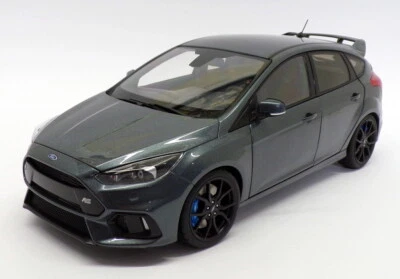 Autoart 1/18 Scale Model Car 72954 - 2016 Ford Focus RS - Stealth Grey - Image 1 of 4