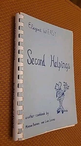 1963 Second Helpings (Elegant but EASY) by Lois Levine & Marian Burres VTG - Picture 1 of 14