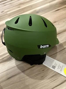 Berna TOTALMENTE NUEVO Casco de Nieve Juvenil Hendrix MIPS Pino Mate Talla M/L - Imagen 1 de 5
