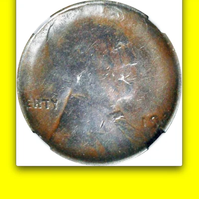 192X-D NGC AU55 ✅ Giant Head Lincoln Cent Counterbrockage 🔴 RARE WHEAT 1C ERROR - Image 1 of 4