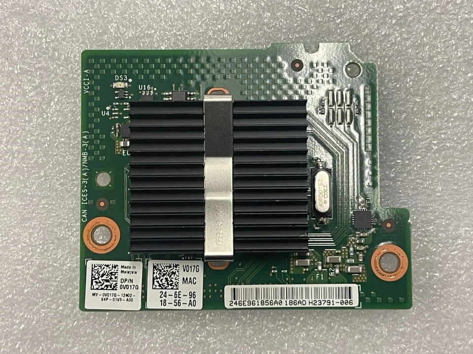 0V017G V017G Dell Intel I350 1Gb Quad-Port BNDC Blade Network Daughter Card - Image 1 of 1