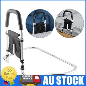 Stainless Steel Bed Rail with Storage – Safety Aid for Elderly & Pregnant - Picture 1 of 19