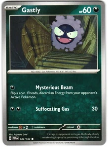 Gastly 102/162 Pokemon SV: Temporal Forces - Picture 1 of 11