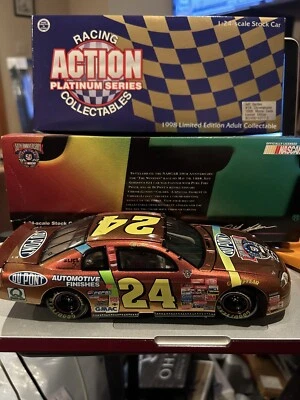 JEFF GORDON 1998 DUPONT CHROMALUSION 1/24 ACCIÓN MAC HERRAMIENTAS COCHE FUNDIDO A PRESIÓN L.E. Foto 1 de 2