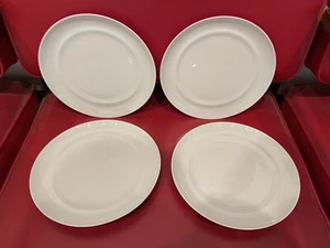 Hutschenreuther Tavola Bianca (White) Germany  Set of Four  7 3/4" Salad Plates - Picture 1 of 5