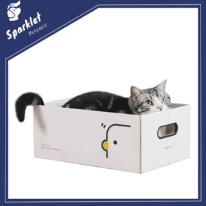 PURROOM New Cat Scratching Box With Scratching Board Inside - Chick - Picture 1 of 4