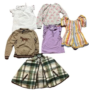 Janie And Jack Girls Size 8 Lot, Summer And Winter Cape Sweater Jumper Christmas - Picture 1 of 7