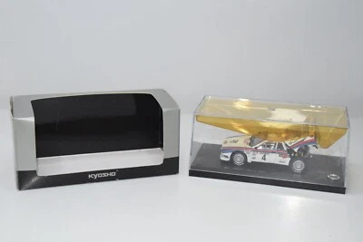 B23 1:43 KYOSHO 03181D LANCIA RALLY 037 MONTE CARLO 6TH 1985 H. TOIVONEN #4 MIB - Immagine 1 di 4