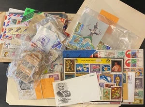 US WW Stamps Covers & More in Box Lot Better!!! Not all Shown L1365 - Picture 1 of 21