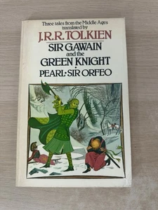 J R R Tolkien Sir Gawain And The Green Knight Pearl Sir Orfeo 1975 1st Print PB - Foto 1 di 9