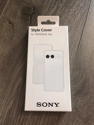 Funda Original Estilo Sony Blanca con Soporte para SONY Xperia 10 VII -XQZ-CBFE Foto 1 de 2
