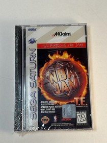 NBA Jam Tournament Edition (Sega Saturn, 1995) NEW FACTORY SEALED ( WATA HTF)