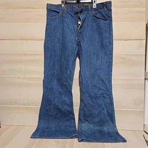 Vintage Herren Twister 60er bis 70er Jahre Bell Bottom Jeans. Größe siehe Maße - Bild 1 von 19
