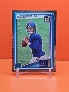 🔵🔴🔵 2025 Donruss Jaxson Dart #400 plata prueba de prensa novato clasificación 164/199 - Imagen 1 de 10