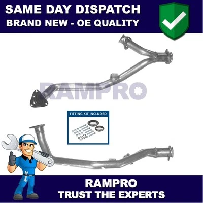 Tubo de escape + Kit de montaje delantero derecho Torq para Audi Cabriolet 1994-2000 2.6 Foto 1 de 4