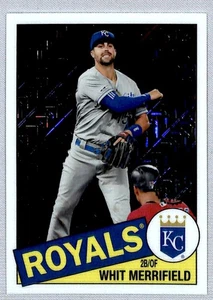 Whit Merrifield 2020 Topps '85 Chrome Silver Pack #85C-17 Kansas City Royals - Picture 1 of 2