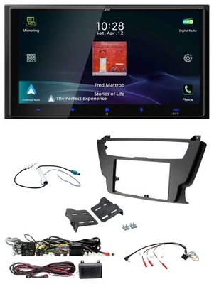 JVC USB Bluetooth 2DIN DAB Lenkrad Autoradio für BMW 3er 4er 2012-2016 ohne Vers - Bild 1 von 4