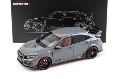 Modelli LCD 1:18 Honda Civic Type-R FK8 Grigio Cemento 2020 LCD18005B-GR - Immagine 1 di 4