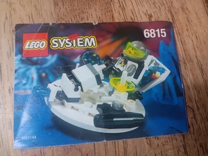 Lego 6815 Hovertron nur Anleitung ohne Steine gebrauchte Gebrauchsspuren - Bild 1 von 3